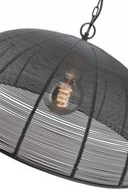 Toplicht hanglamp  Brandon small, black 50 cm