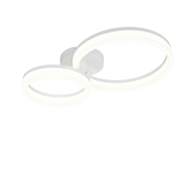 Trio lighting plafondlamp Scope led, wit