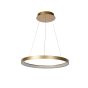 Lucide hanglamp Vidal led, mat goud-messing