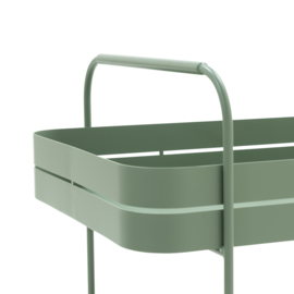 Spinder design GIN & TROLLEY Serveerwagen, dusty green