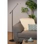 Lucide vloerlamp Anselmo led, zwart
