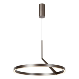 Lucide APPLAUSE - Hanglamp - Ø 60 cm grijs, incl. handsensor