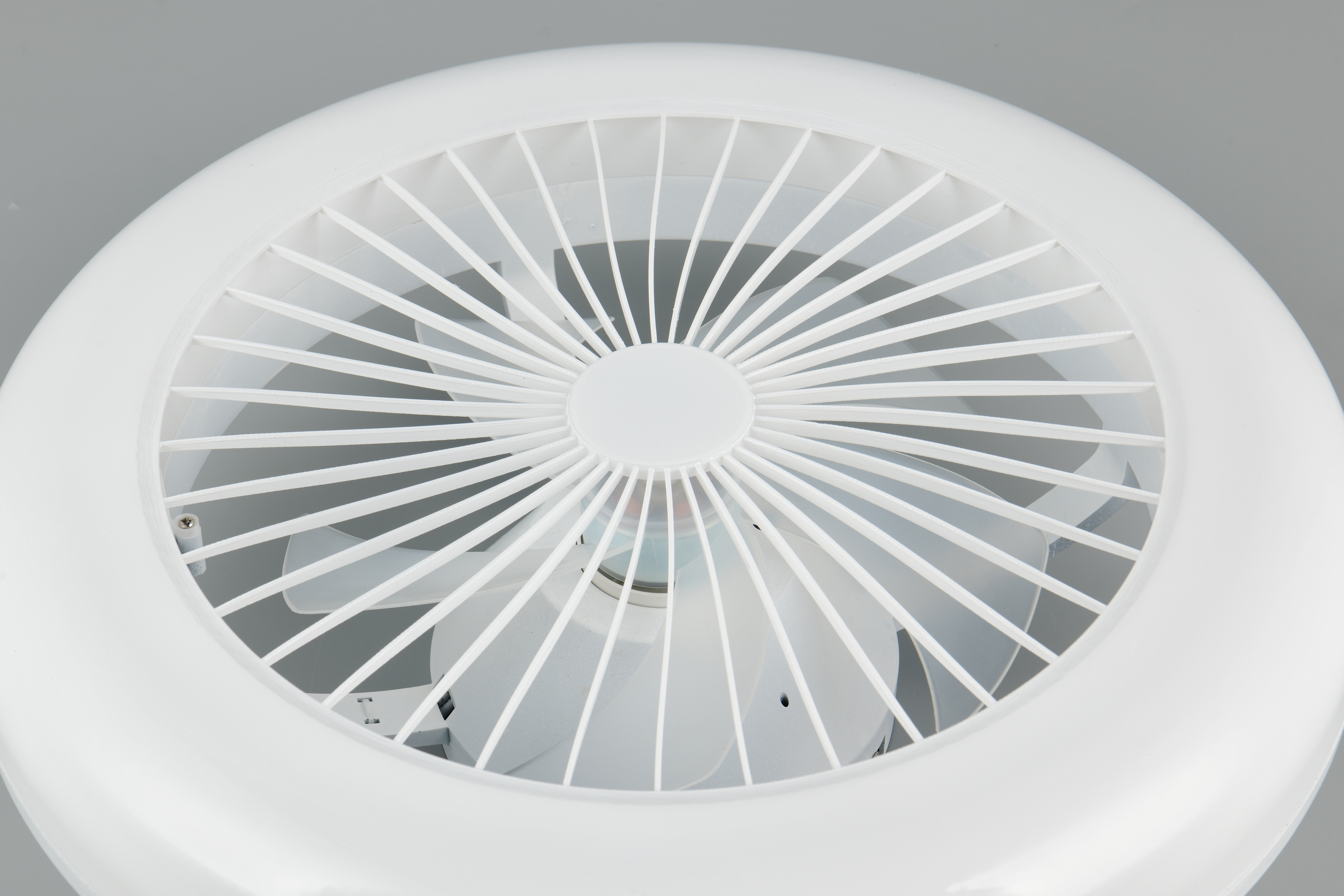 Trio lighting plafond ventilator Mora led, wit