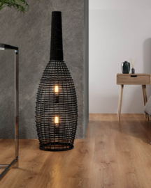 By Rydéns vloerlamp Seagrass, zwart