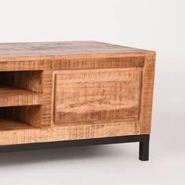 Label 51 Tv-Meubel Ghent, rough mangohout 160 cm