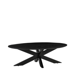 Label 51 Salontafel James, zwart mangohout