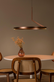 Lucide APPLAUSE - Hanglamp - Ø 60 cm koffie, incl. handsensor