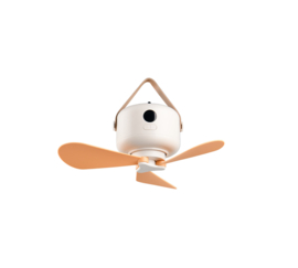 Trio lighting plafond ventilator Rena, wit incl. remote