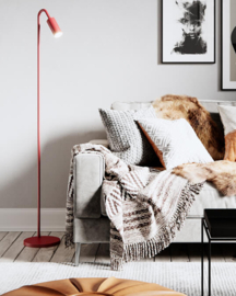 By Rydéns vloerlamp Curve, rood