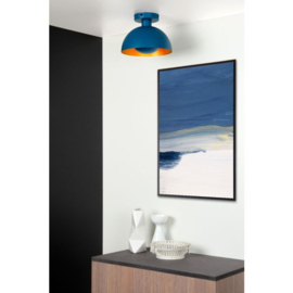 Lucide plafondlamp Siemon, blauw