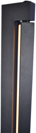 Freelight vloerlamp Colonna led, zwart incl touchdimmer