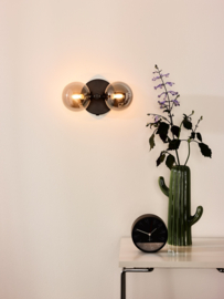 Lucide TYCHO - Wandlamp - 2xG9 - Mat zwart