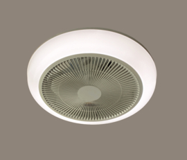 Light trend plafond ventilator led, titaan incl. afstandsbediening