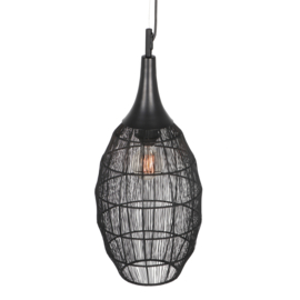 Trio lighting hanglamp Soraya, zwart