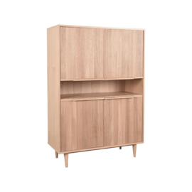Label 51 hoge kast Jule, naturel eiken