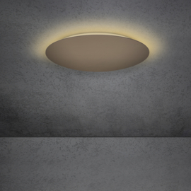 Escale plafondlamp Blade led, brons 59 cm