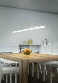 Helestra  hanglamp Moya led, nikkel