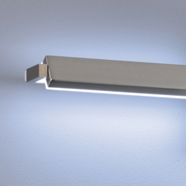 Fischer & Honsel wandlamp Pare TW led, mat nikkel 60 cm
