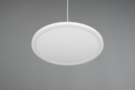 Trio lighting hanglamp Tray led, 1-lichts mat wit 40 cm