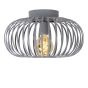 Lucide plafondlamp Manuela, grijs