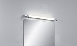 Helestra wandlamp Nero led, chroom 60 cm