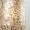 WF Light vloerlamp Apollo, parelmoer amber 100 cm