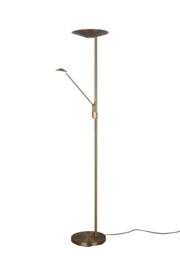 Trio lighting vloerlamp Brantford led, 2-lichts brons