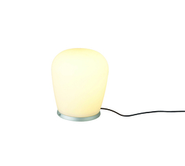 Bopp leuchten tafellamp Cara led, mat nikkel-wit incl. touch dimmer 21,5 cm
