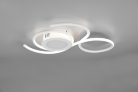 Trio lighting plafondlamp Jive led, wit incl. afstandsbediening 50 x 45 cm