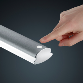 Helestra  hanglamp Venta led easy lift, nikkel
