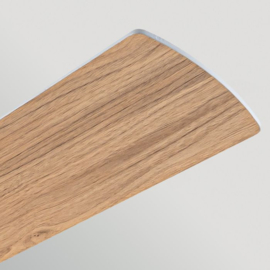Elstead lighting plafond ventilator Pilote, mat wit