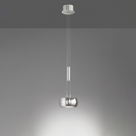 Fischer&honsel hanglamp Colette led, mat nikkel