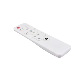 Trio lighting plafond ventilator Rotsund  led, wit incl. remote