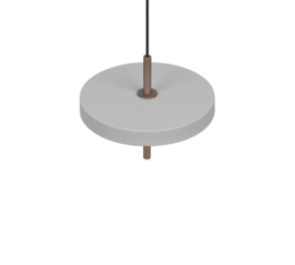 Trio lighting hanglamp Keaton led, warm grijs