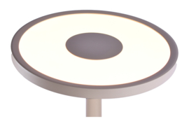 Freelight vloerlamp Stanza led, 2-lichts creme incl. touchdimmer