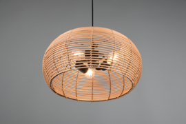Trio lighting hanglamp Inga, natural 50 cm