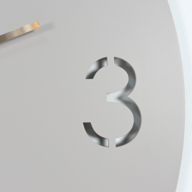Spinder design TIME Ø 40 Klok, silky taupe