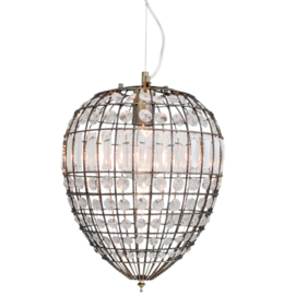 By Rydéns hanglamp Amadeus, antiek goud incl. licht bron