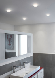 Helestra plafondspot inbouw Iva led, rond wit IP44