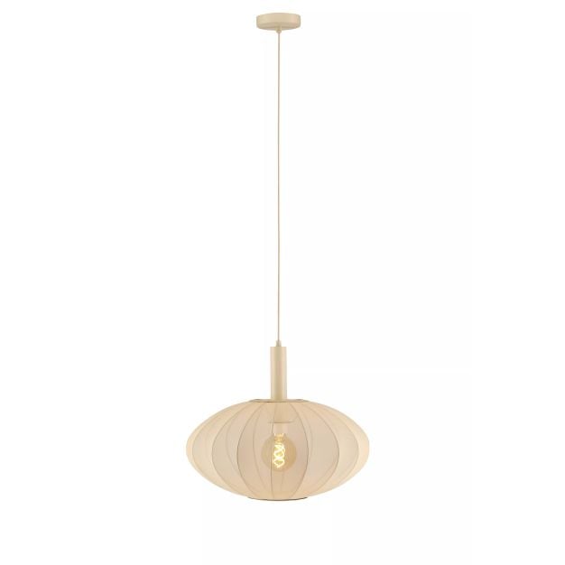 Lucide hanglamp Corina beige 50 cm