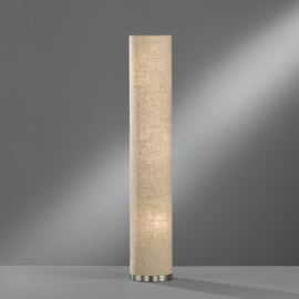 Fischer & Honsel vloerlamp Thor, nikkel