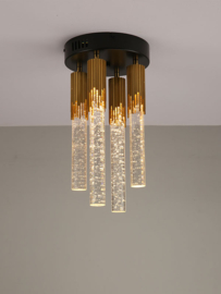 Light trend plafondlamp Kiki, 4-lichts brons