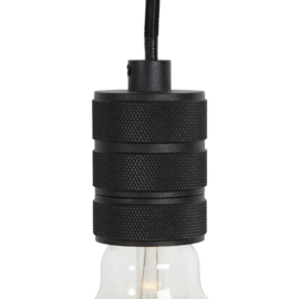 Qazqa hanglamp Cavalux, 9-lichts zwart incl. led bronnen
