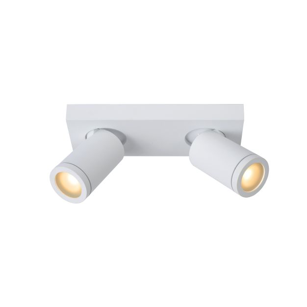 Lucide plafondspot Taylor led, 2-lichts WIt IP44
