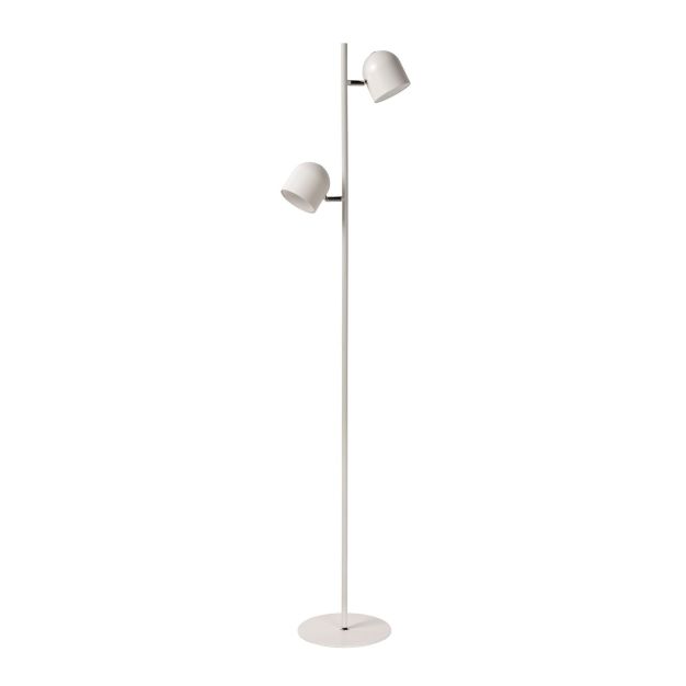 Lucide vloerlamp Skanska led, 2-lichts wit