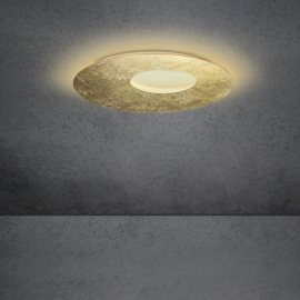 Escale plafondlamp Blade open led, goldenleaf 59 cm