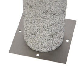 Qazqa buiten vloerlamp Happy, graniet 40 cm