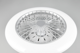 Trio lighting plafond ventilator Stralund led, titaan incl. afstandsbediening