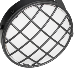 Qazqa plafondspot  Tamina led, 4-lichts zwart langwerpig
