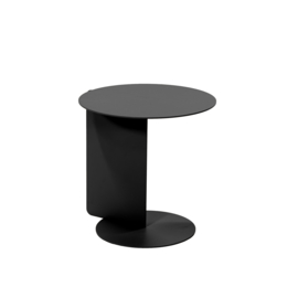 Spinder design Bijzettafel Salsa, zwart